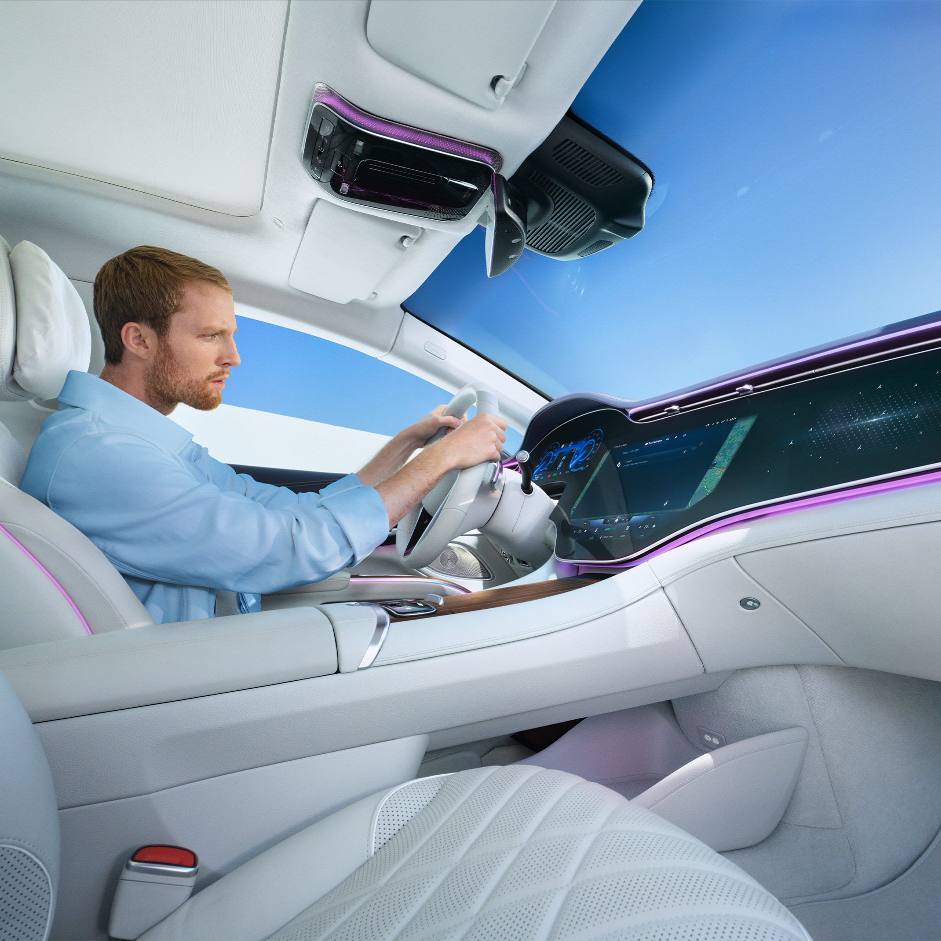 Trợ lý giọng nói MBUX | Trang bị tiêu chuẩn | Mercedes-Benz Trợ lý giọng nói MBUX là một phần của Dịch vụ tiêu chuẩn của các tính năng bổ sung kỹ thuật số của Mercedes-Benz.