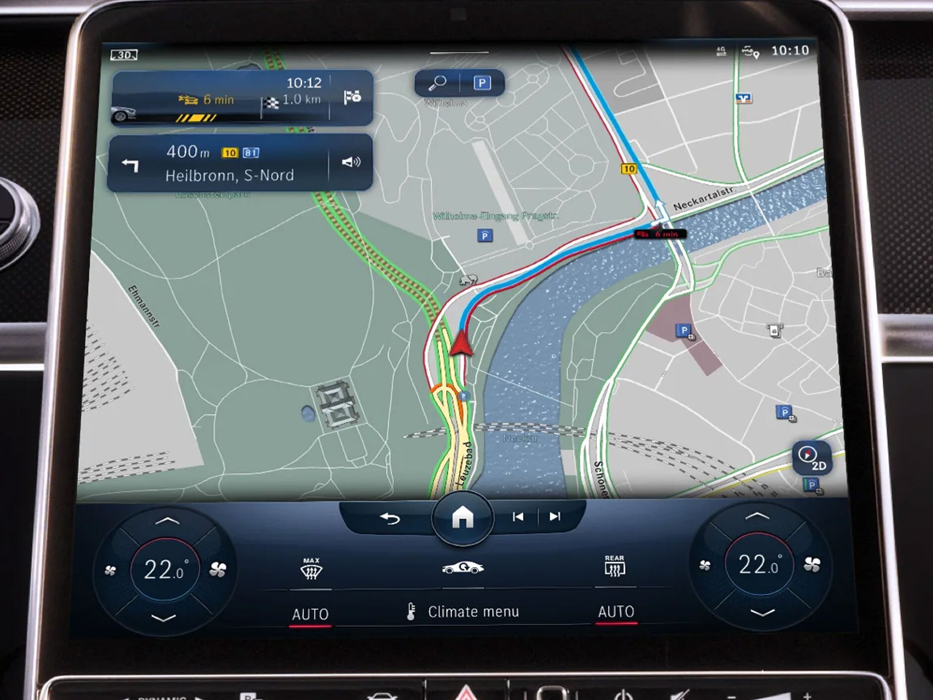 Hình ảnh minh họa cho tính năng Thông tin giao thông trực tiếp.