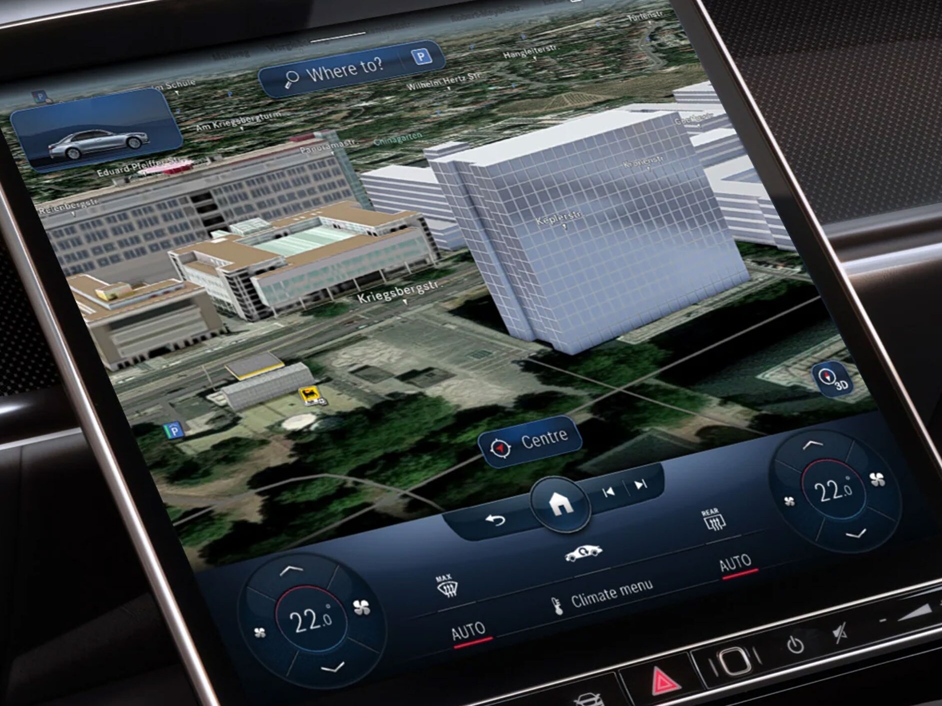 Hình ảnh minh họa cho tính năng ảnh vệ tinh.