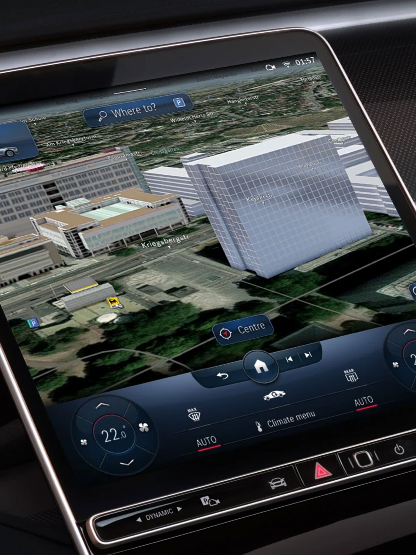 Định vị và dẫn đường với ảnh vệ tinh.