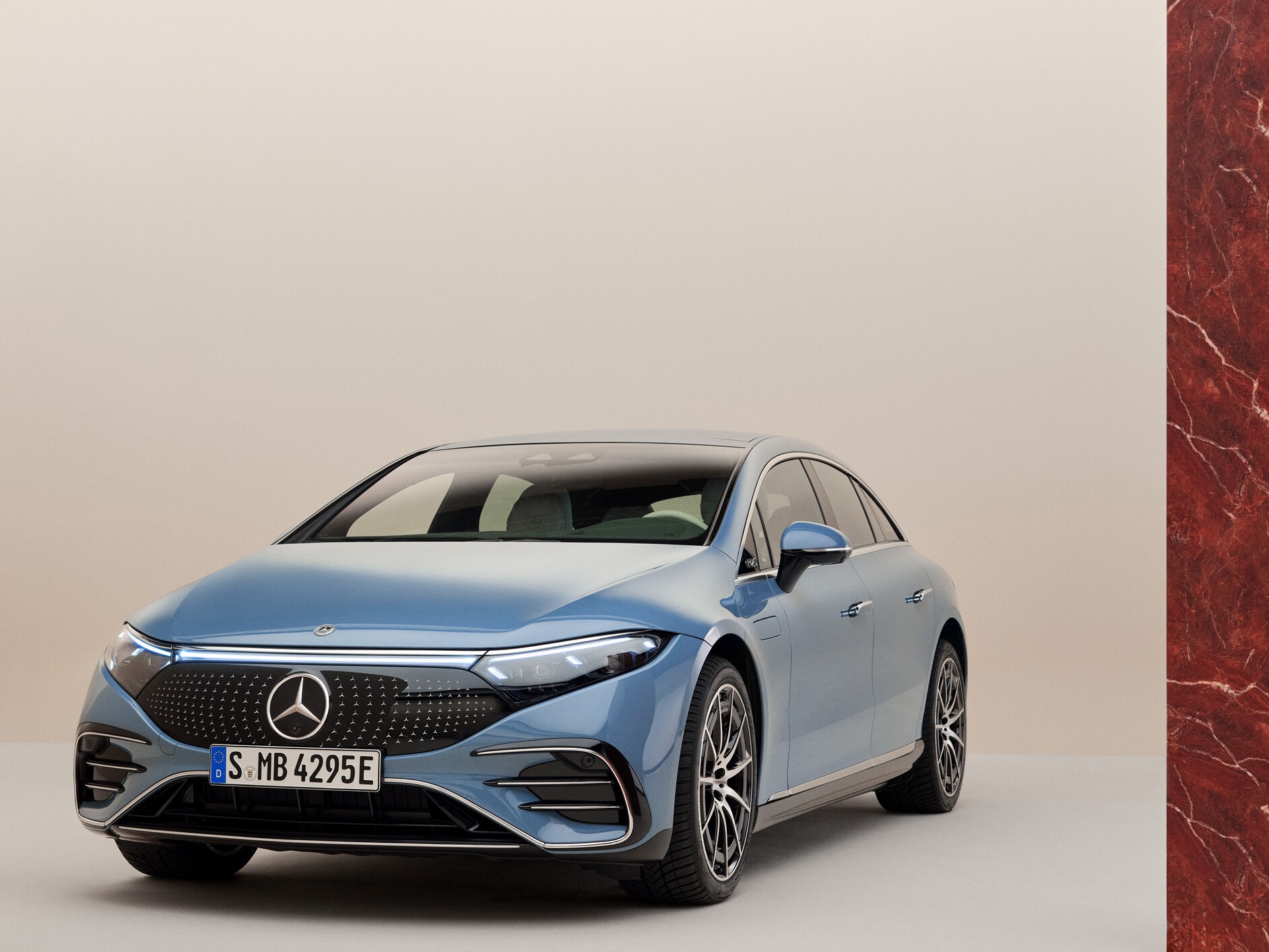 The Electric car offers by Mercedes-Benz.