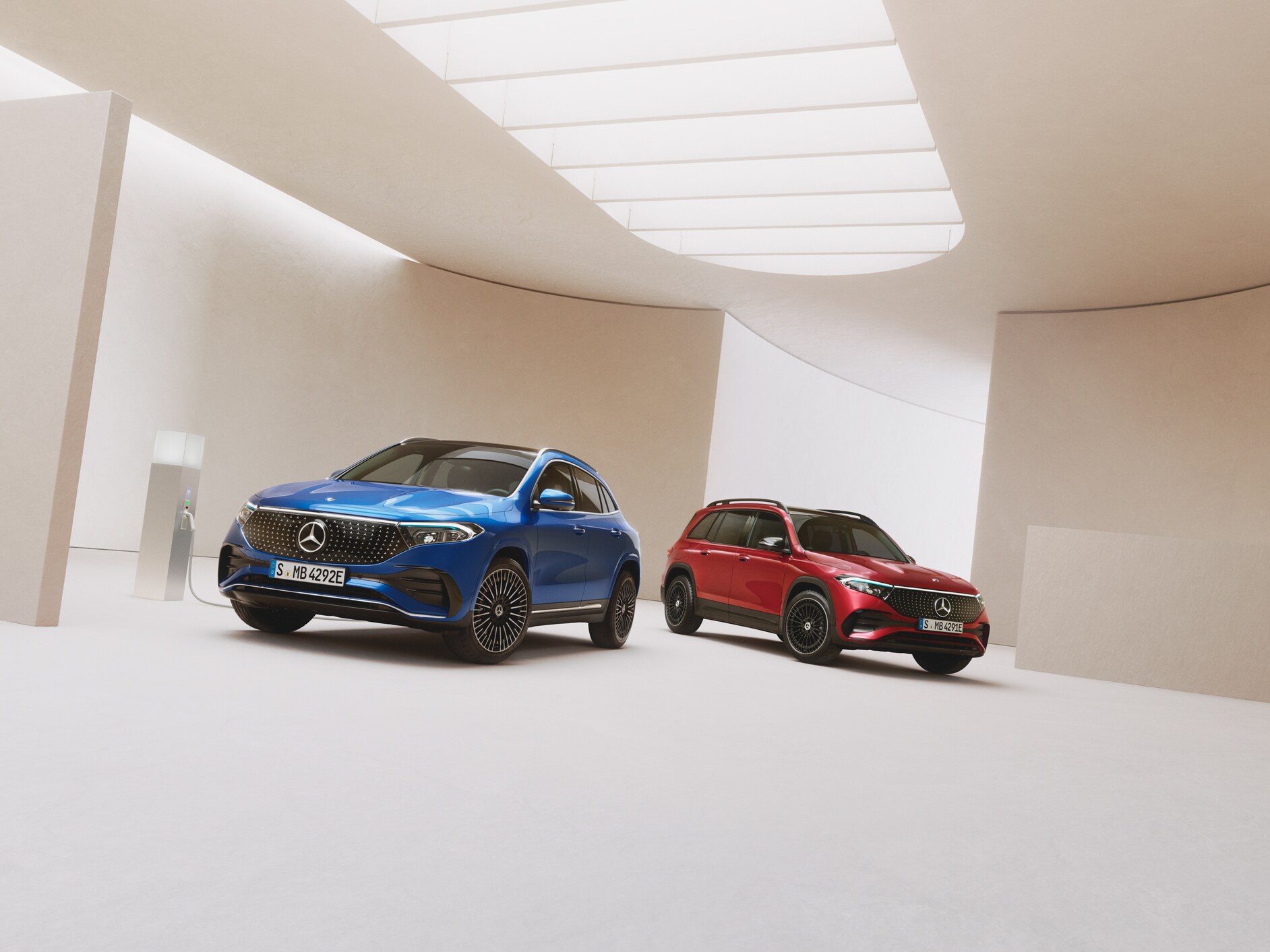 The Electric car offers by Mercedes-Benz.