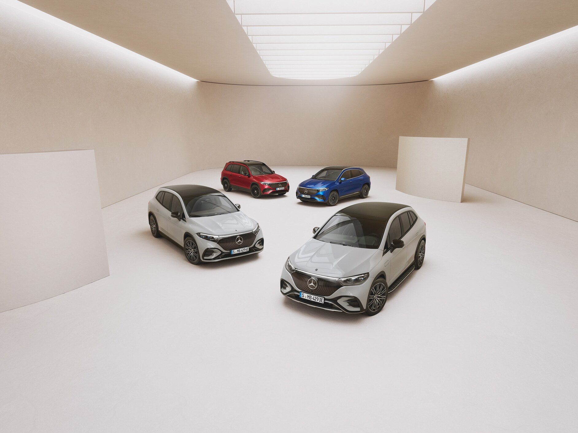 The Electric car offers by Mercedes-Benz.