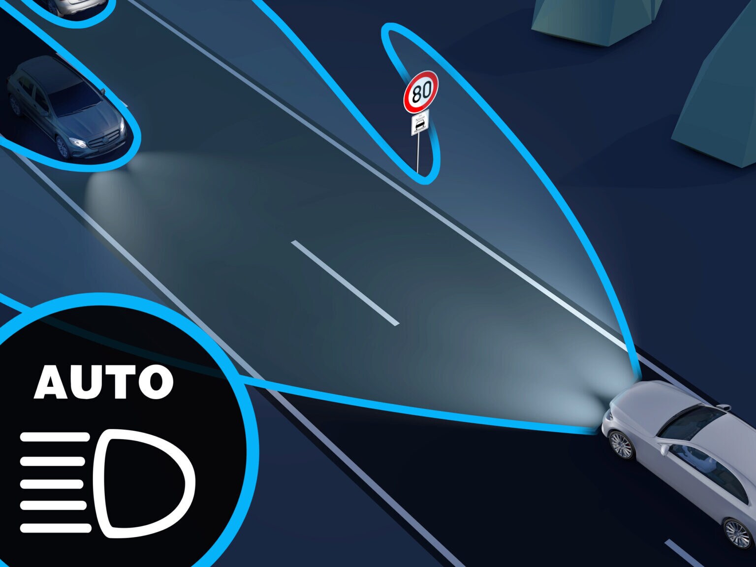 Adaptive Highbeam Assist Plus