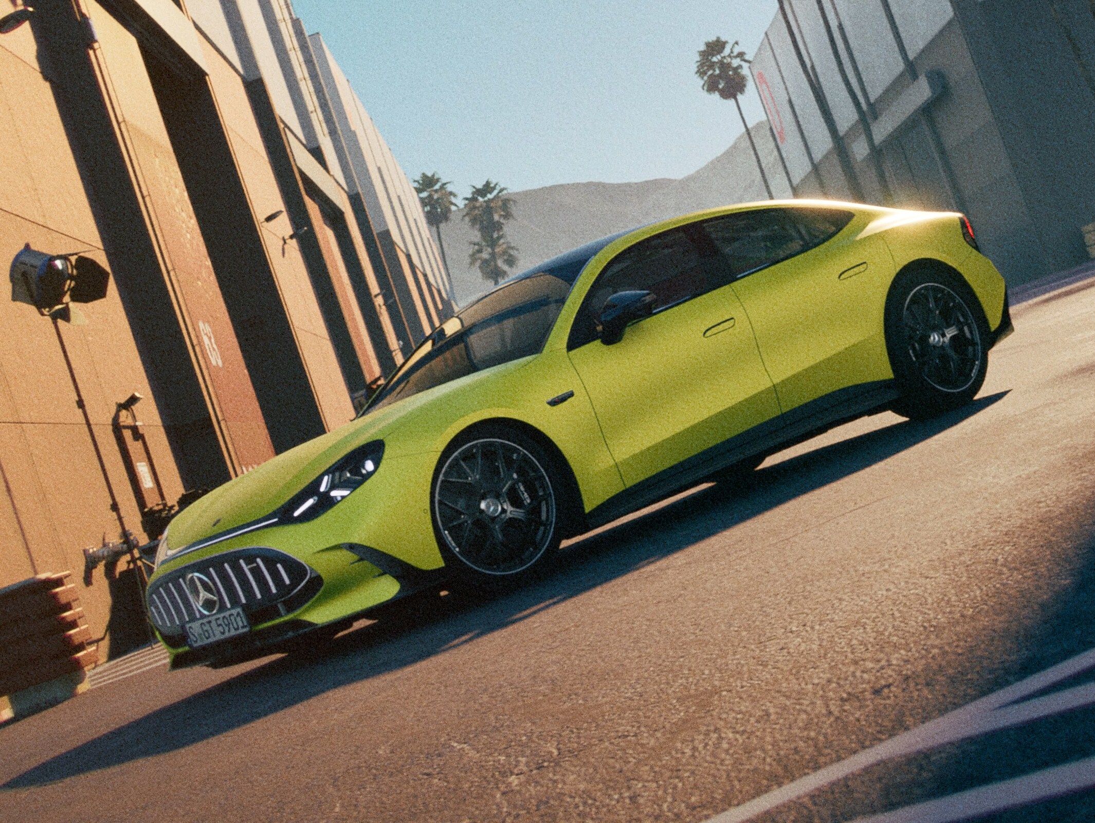Mercedes-AMG GT 4-Door Coupé mới