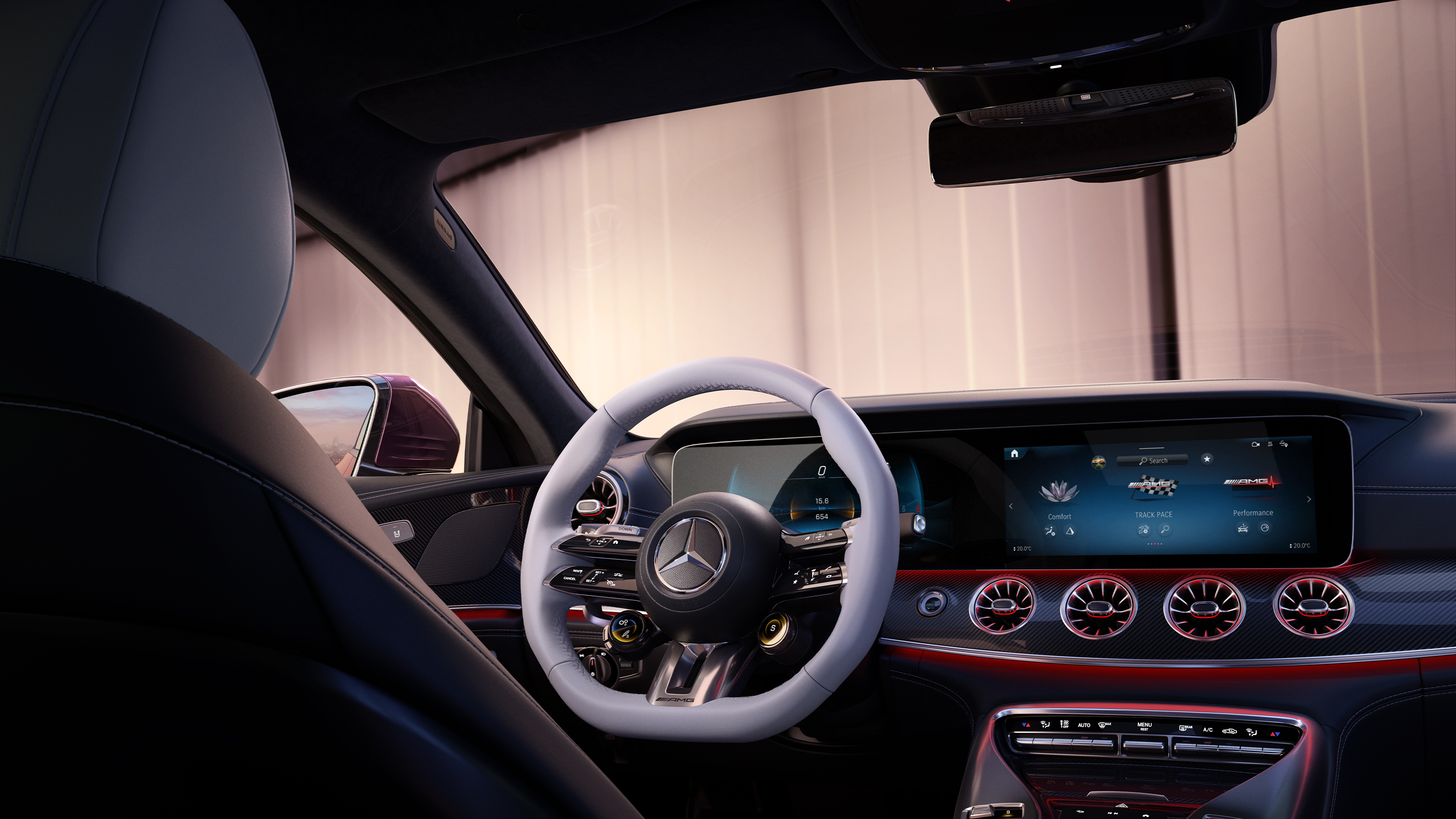 Nội thất | GT Coupé 4 cửa | Mercedes-AMG Nội thất xe Mercedes-AMG GT Coupé 4 cửa.