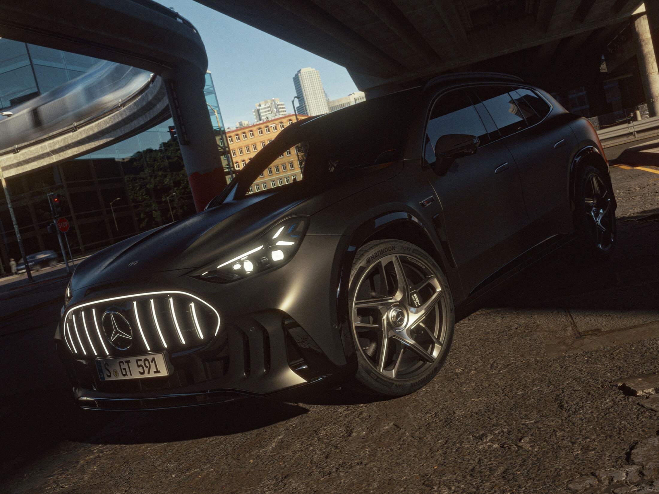 The all-new Mercedes-AMG GT SUV.
