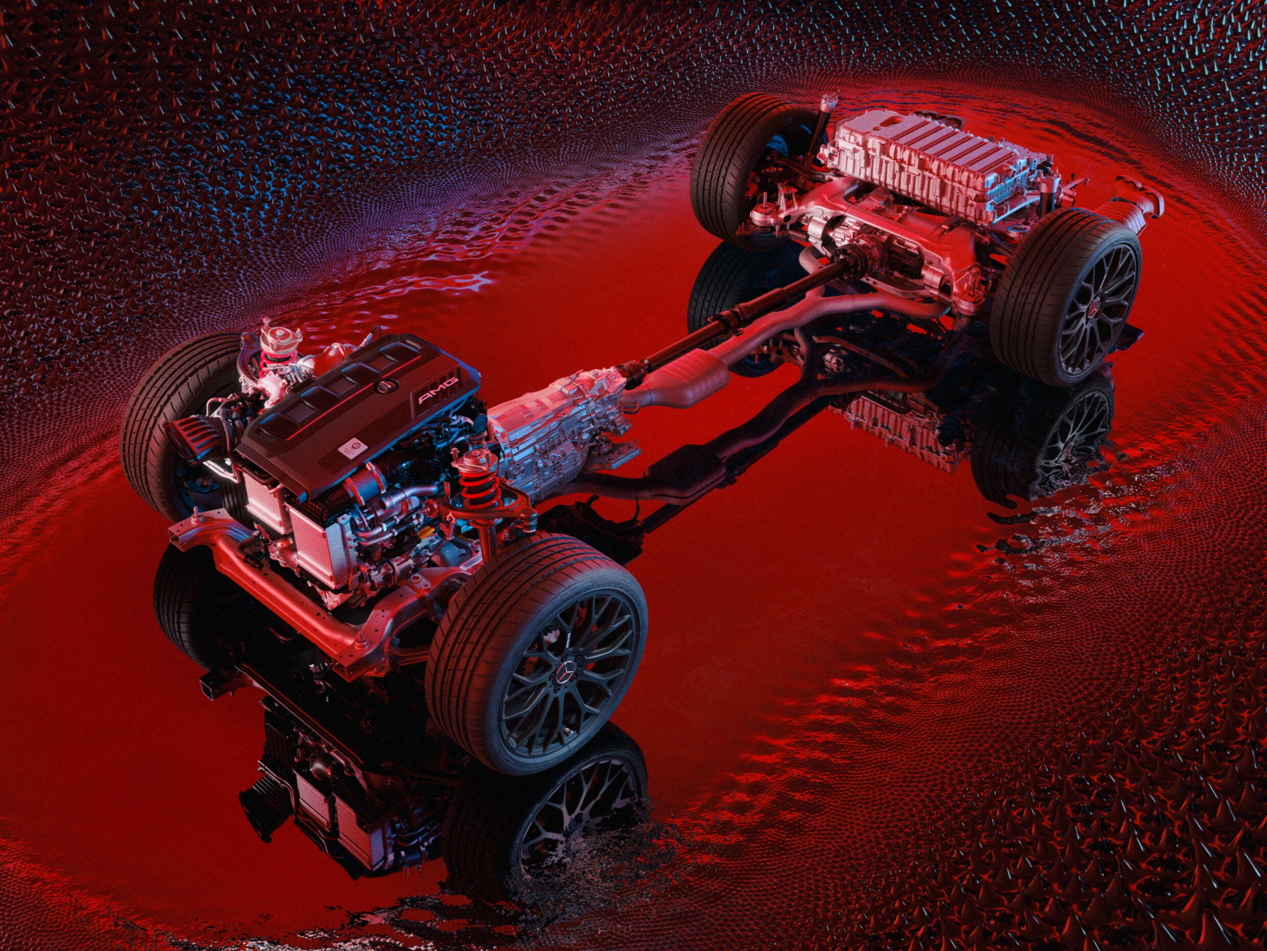 Cấu trúc nền tảng xe điện Mercedes-AMG