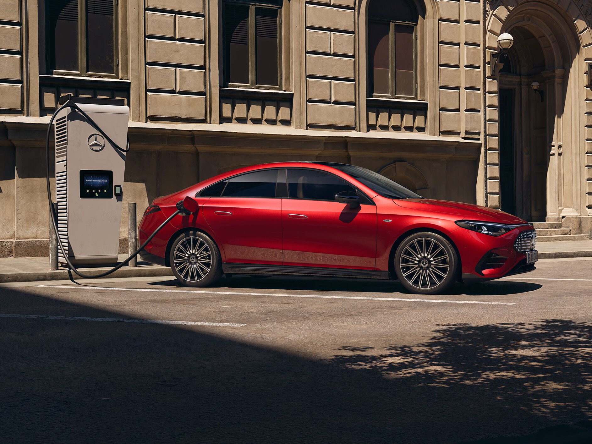 Kiến trúc mô-đun Mercedes-Benz của xe CLA thuần điện mới.