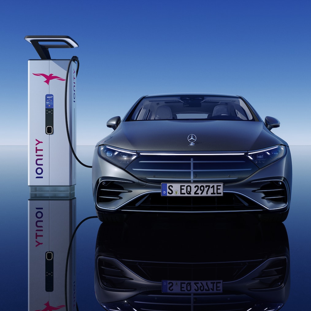 IONITY Unlimited for the EQS Saloon from Mercedes-Benz.