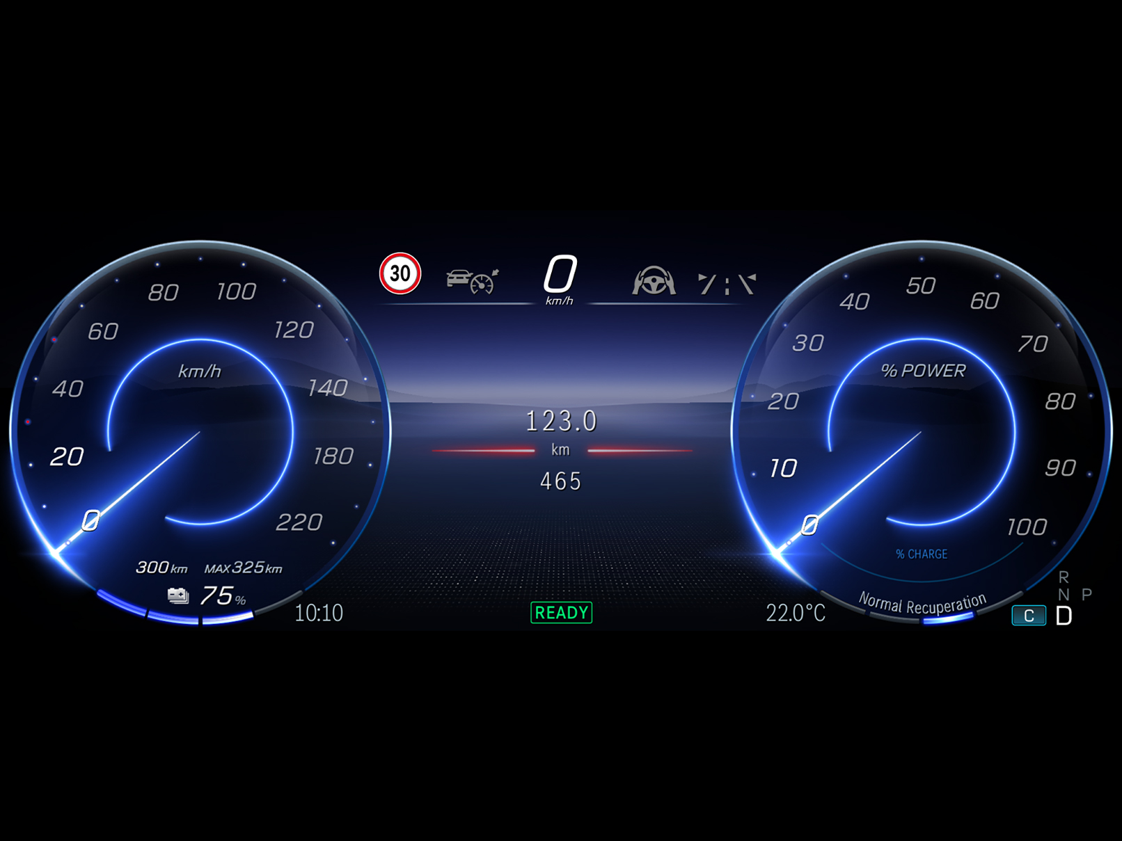 Hệ thống hồi phục năng lượng | G-Class thuần điện | Mercedes-Benz Hệ thống hồi phục năng lượng của xe Mercedes-Benz G-Class thuần điện.