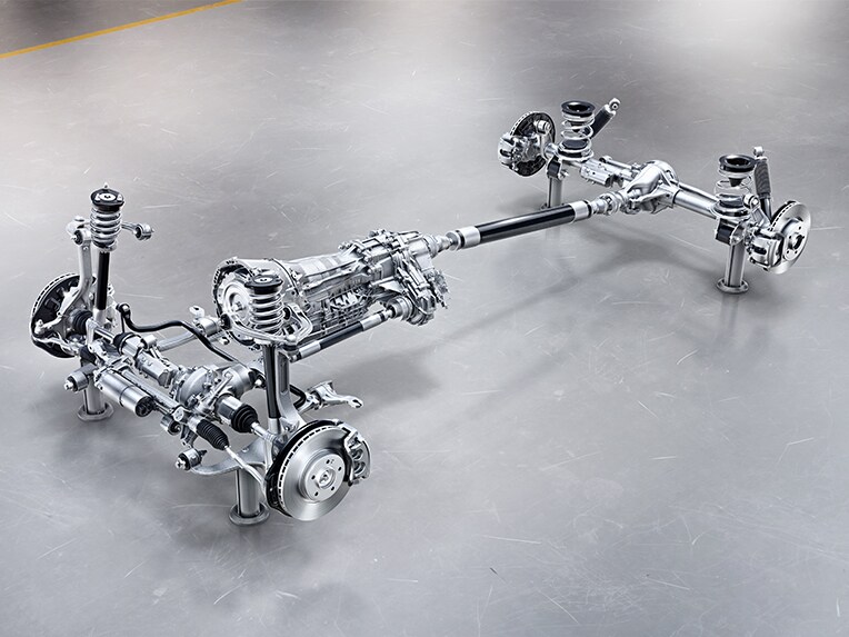 The 9G-TRONIC transmission in the Mercedes-Benz G-Class.