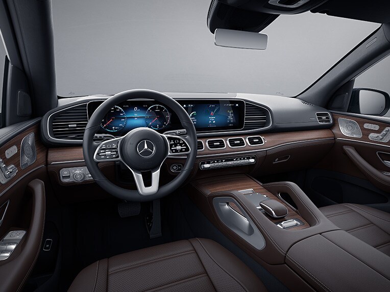 The EXCLUSIVE interior of the Mercedes-Benz GLE.