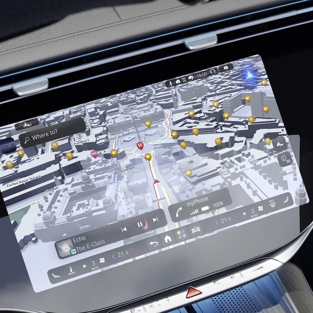 MBUX Virtual Assistant | S-Class Saloon | Mercedes-Benz