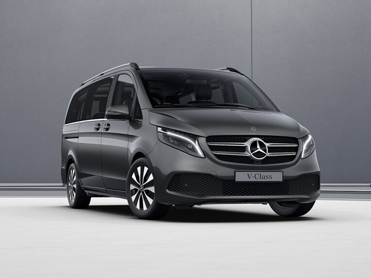 A variety of functionally and visually attractive equipment increases the sportiness and exclusivity of the V-Class AVANTGARDE.