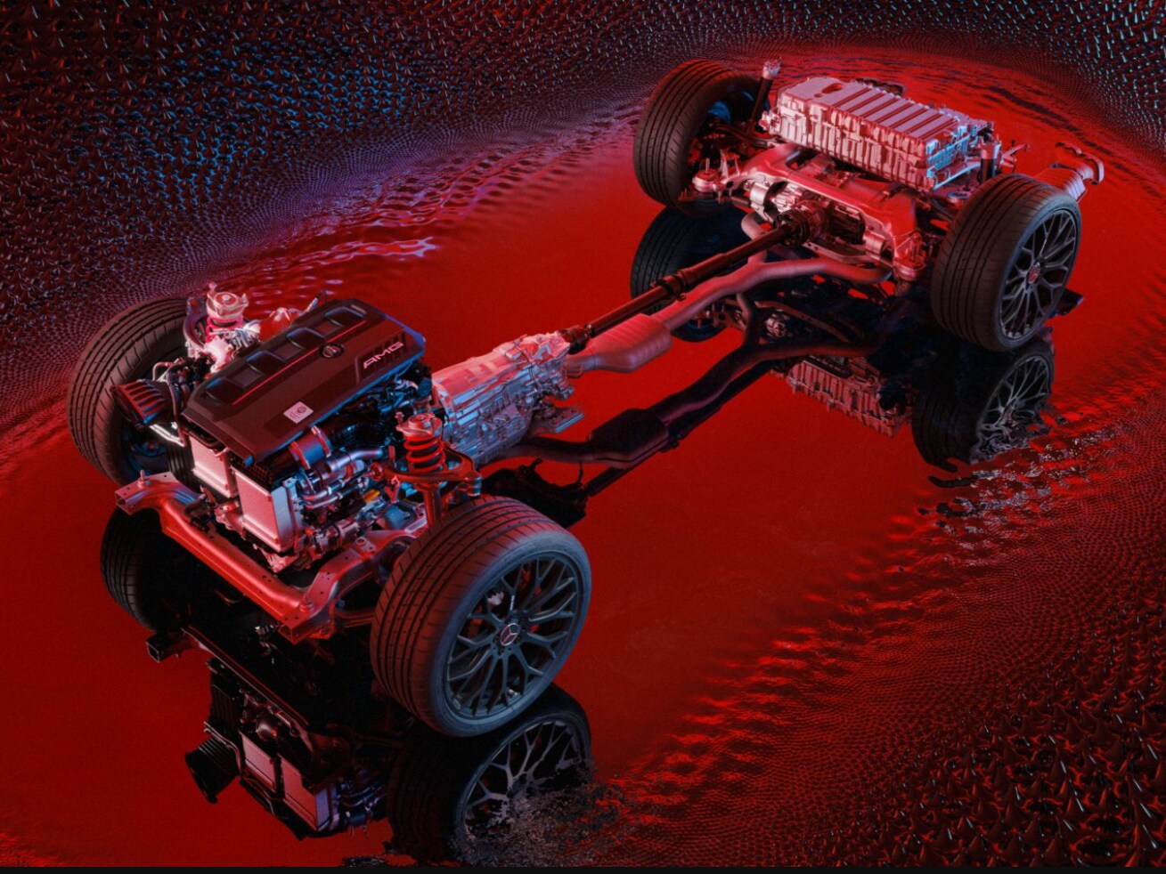 Cấu trúc nền tảng xe điện Mercedes-AMG