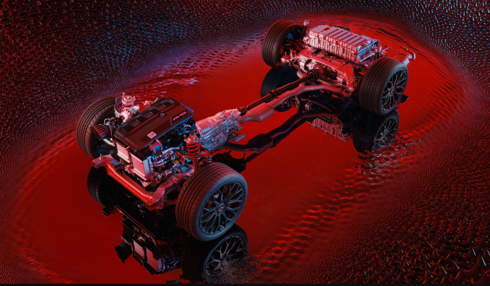 Nền tảng hiệu suất điện Mercedes-AMG Cấu trúc nền tảng xe điện Mercedes-AMG