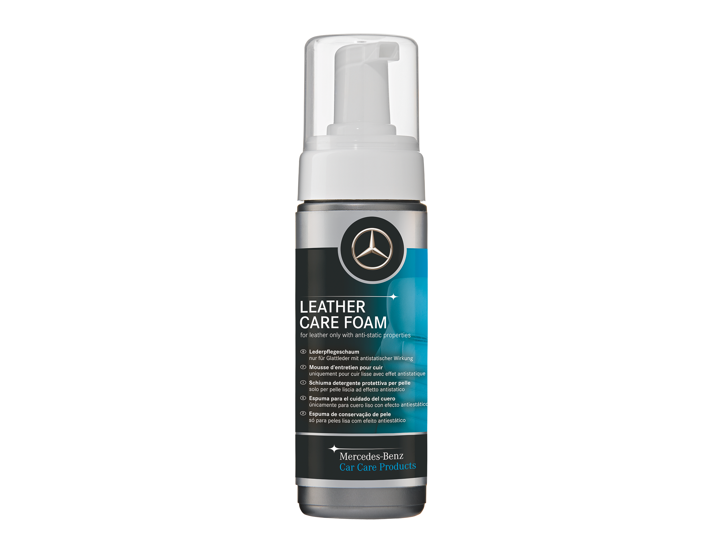 Bọt làm sạch và bảo dưỡng đồ da Mercedes-Benz.
