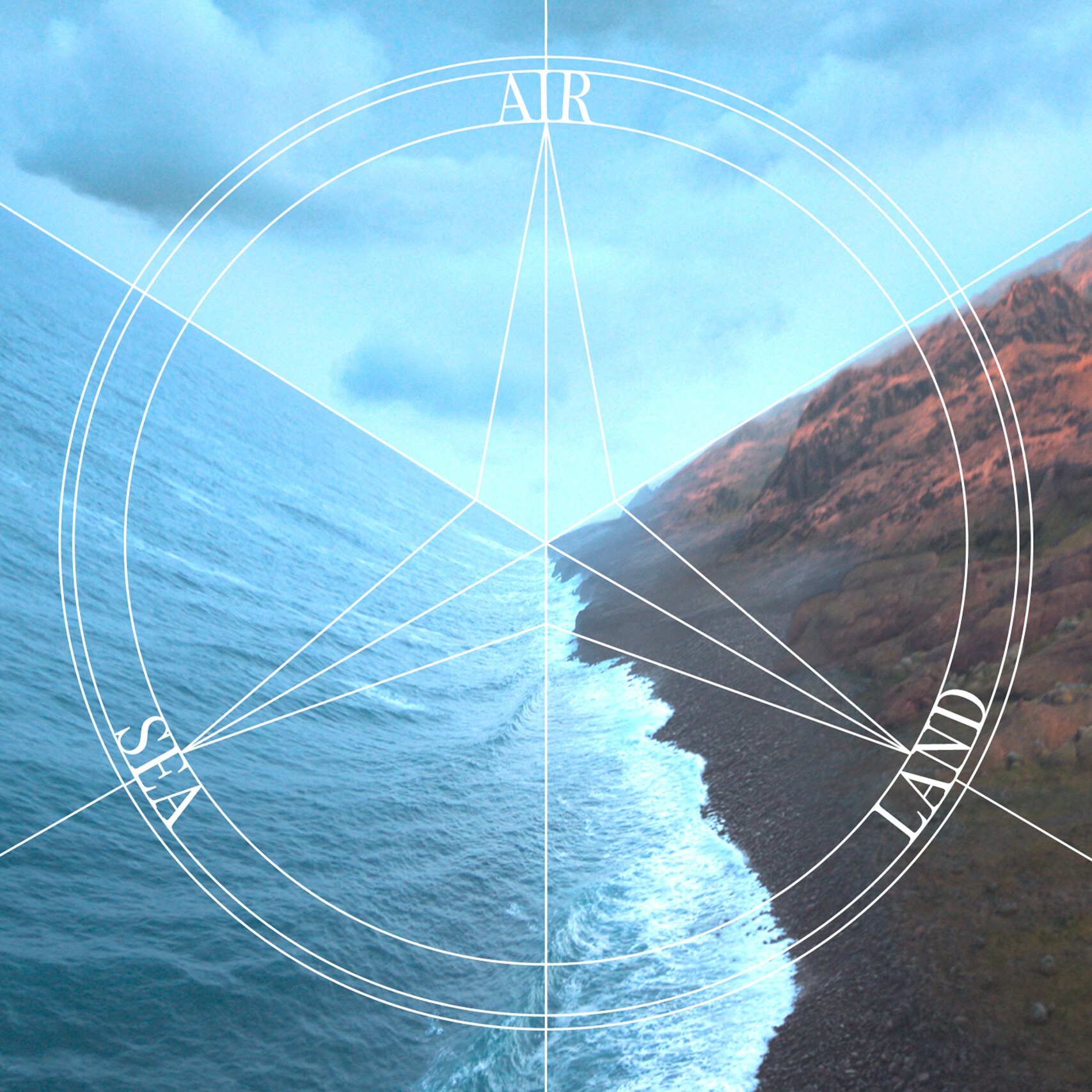 The Mercedes-Stern on the elements of land, water and in the air.