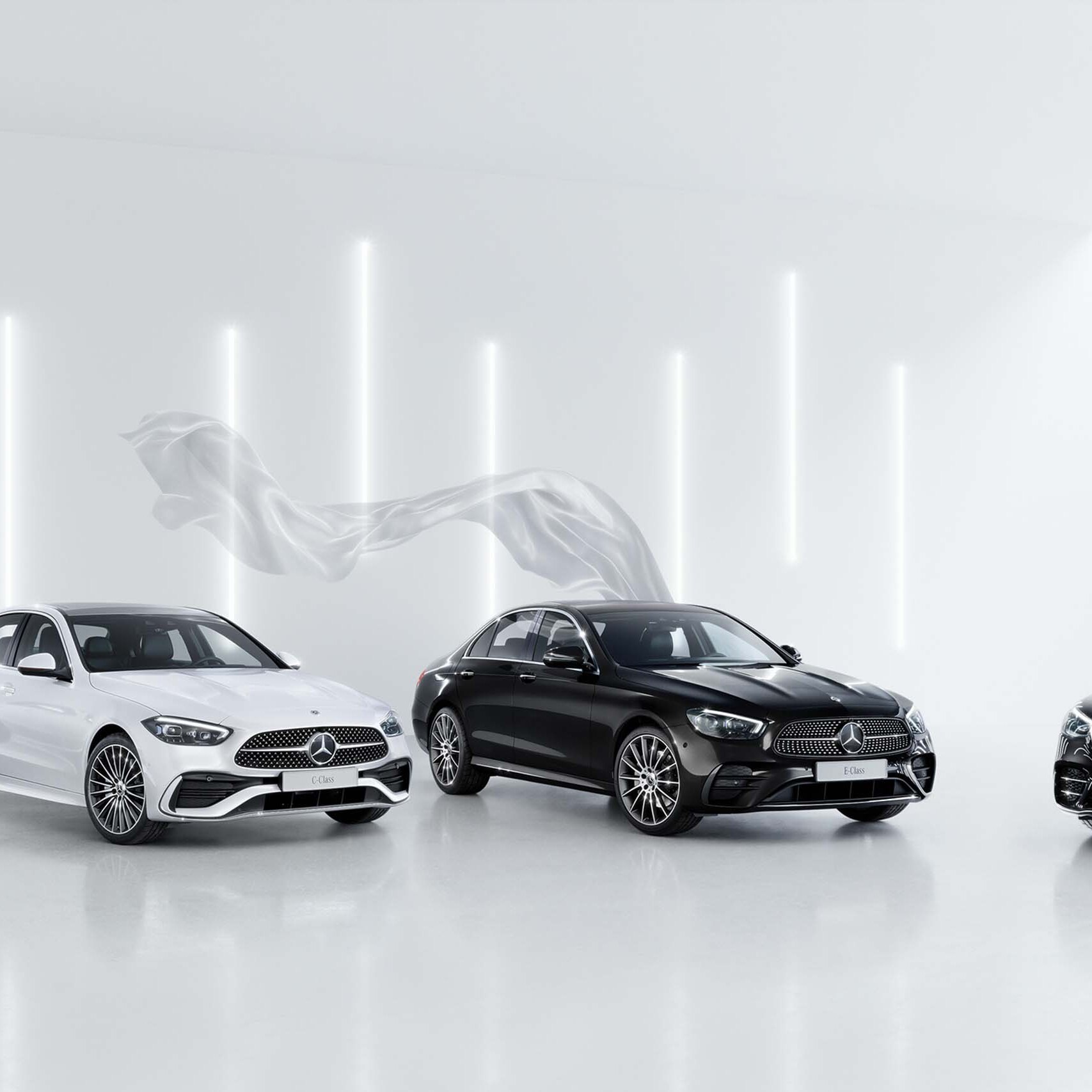 Các dòng xe Sedan Mercedes-Benz.
