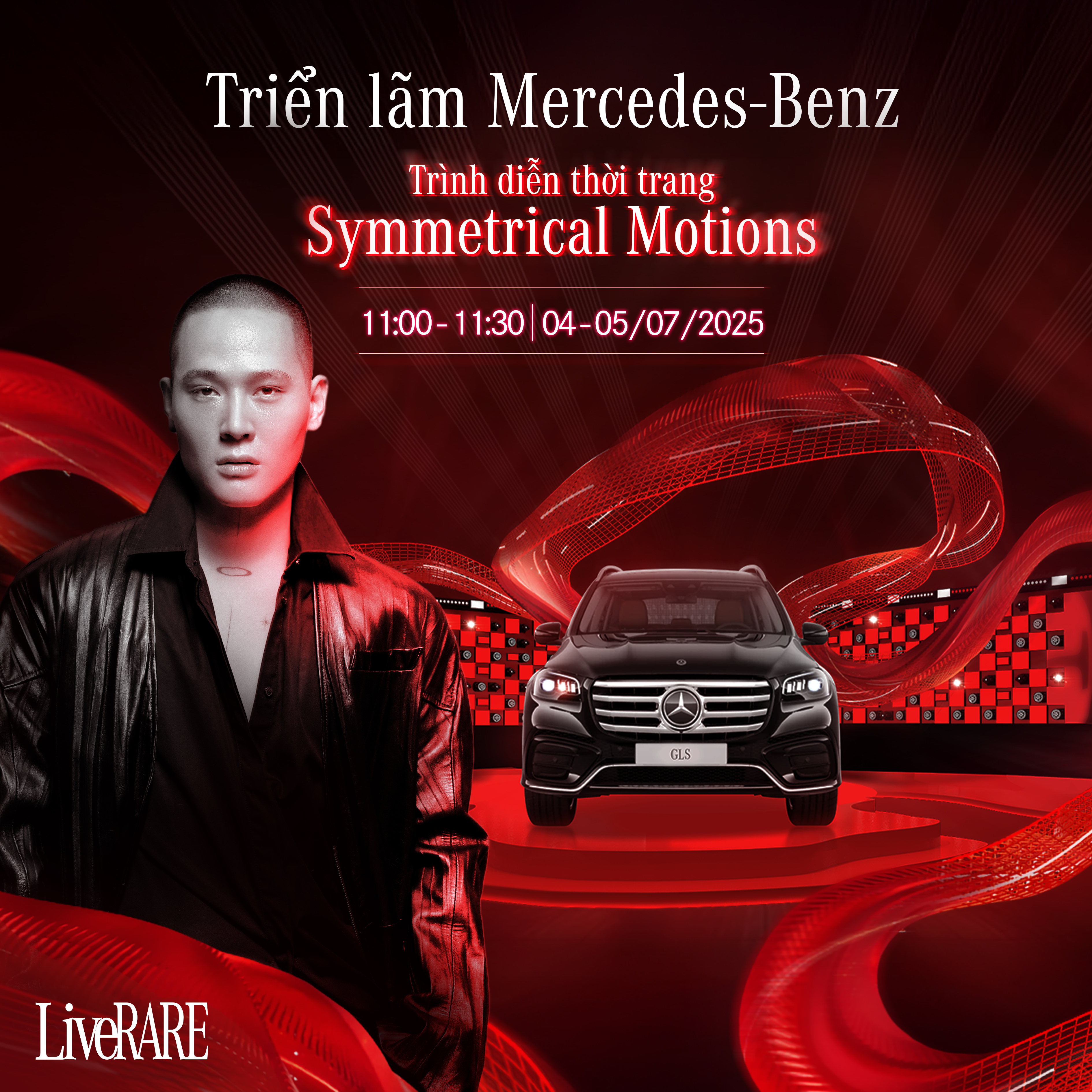 Buổi trình diễn thời trang Cường Đàm hợp tác với Mercedes-Benz Buổi trình diễn thời trang Cường Đàm hợp tác với Mercedes-Benz