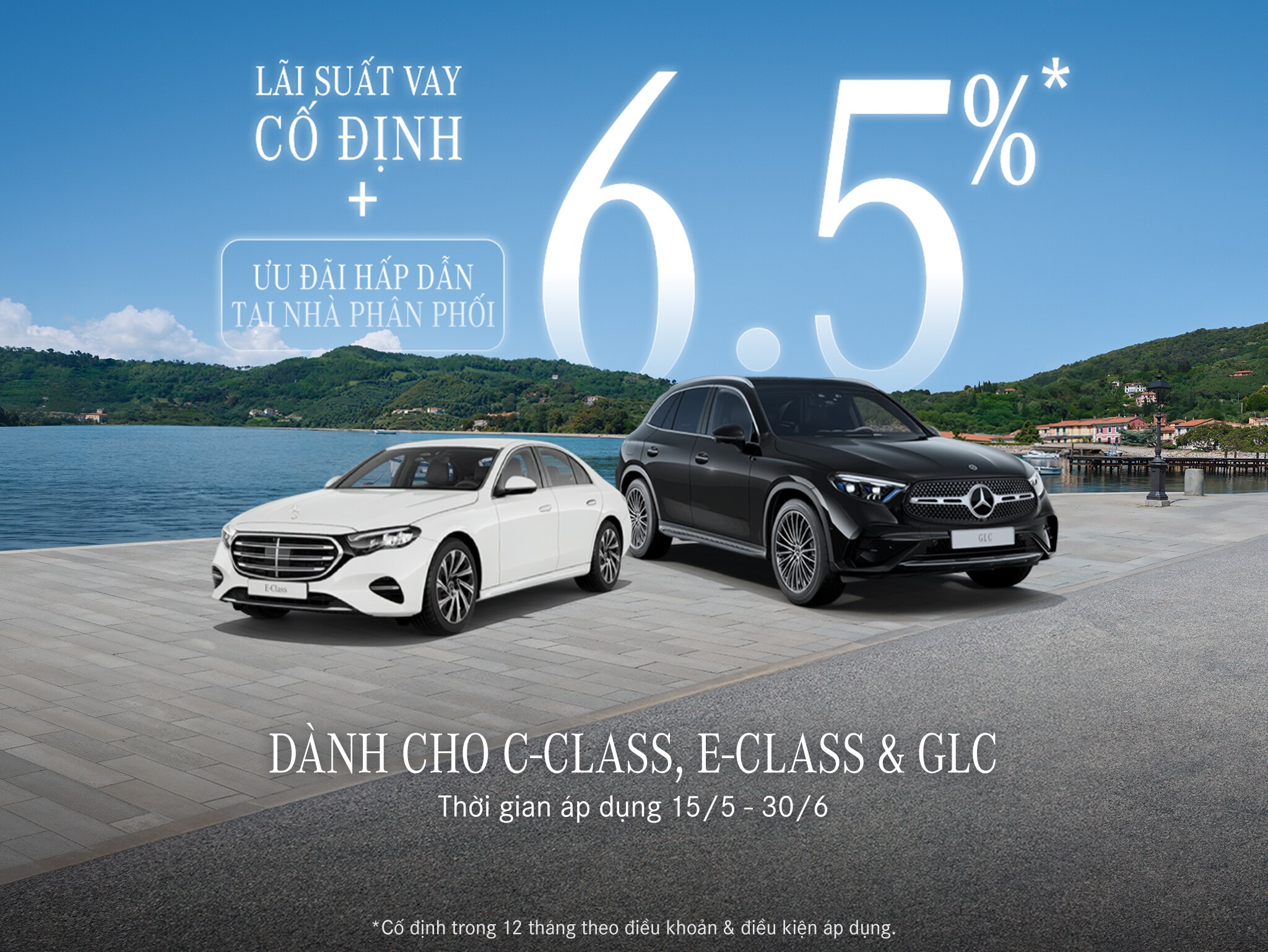 Chương trình lãi suất ưu đãi dành riêng cho Khách hàng Mercedes-Benz 