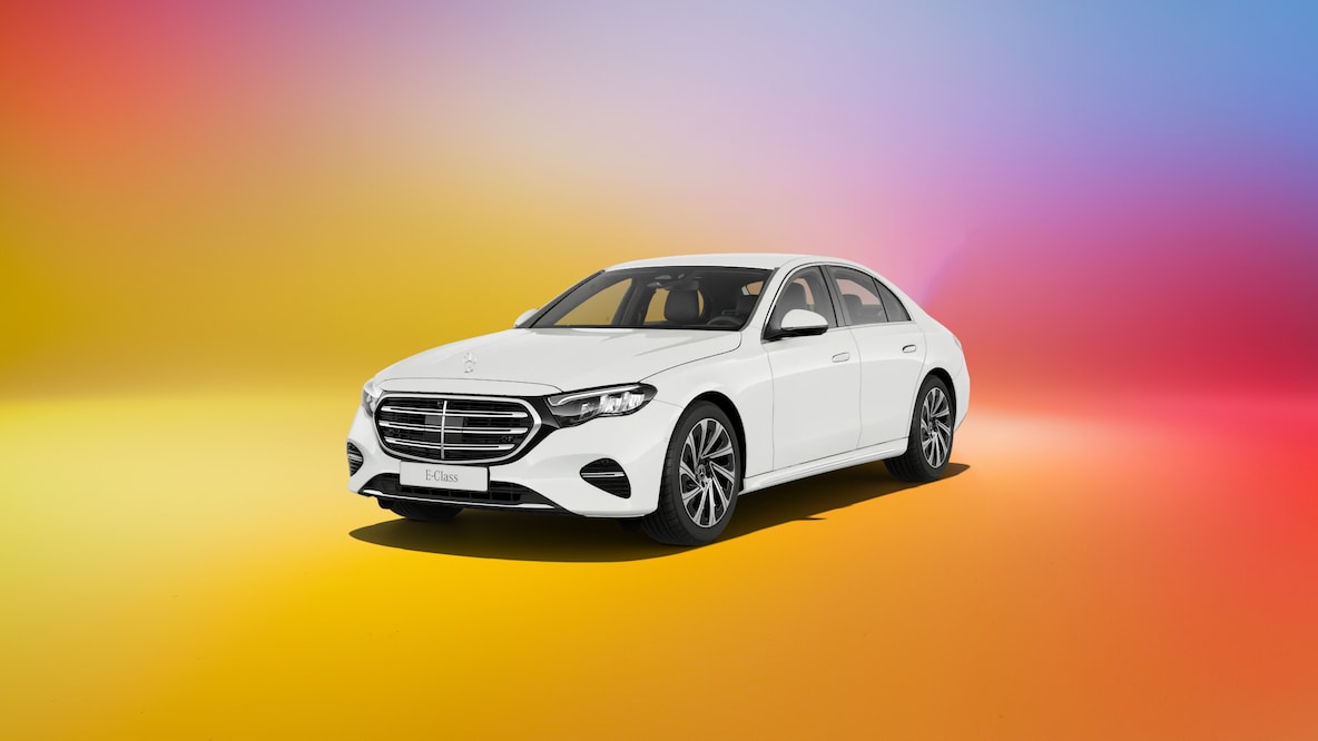 The interior of the Mercedes-Benz E-Class.