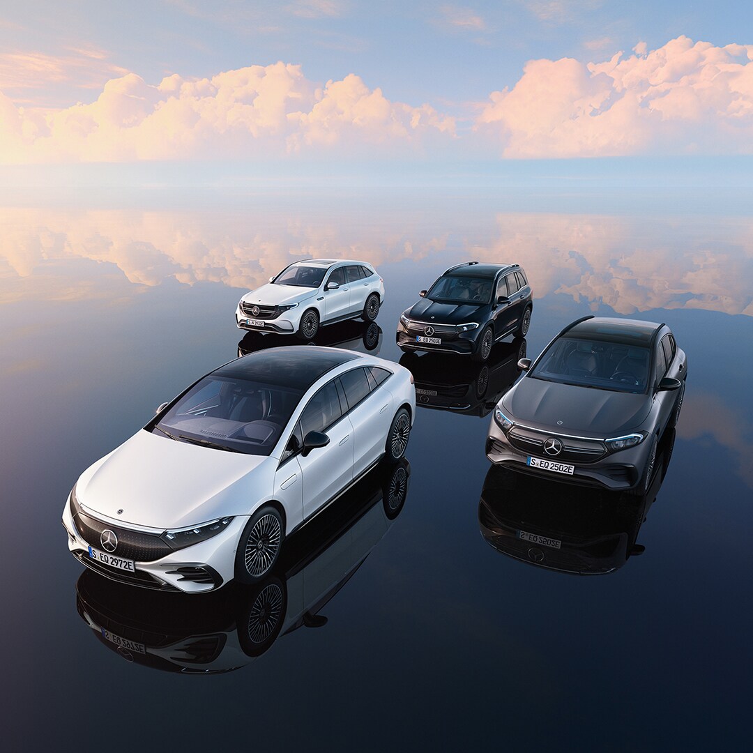 All-electric vehicles by Mercedes-Benz
