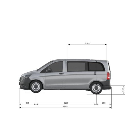 Mercedes vito 2019 dimensions outlet