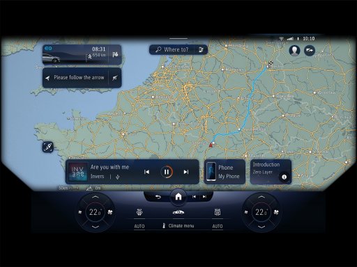 Navigation plus on Mercedes-Benz GLC SUV