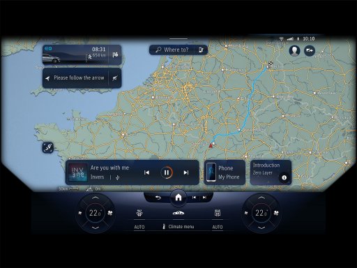 Navigation plus on Mercedes-Benz GLC SUV